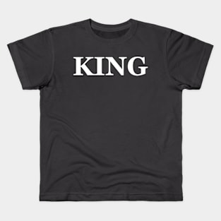 king me Kids T-Shirt